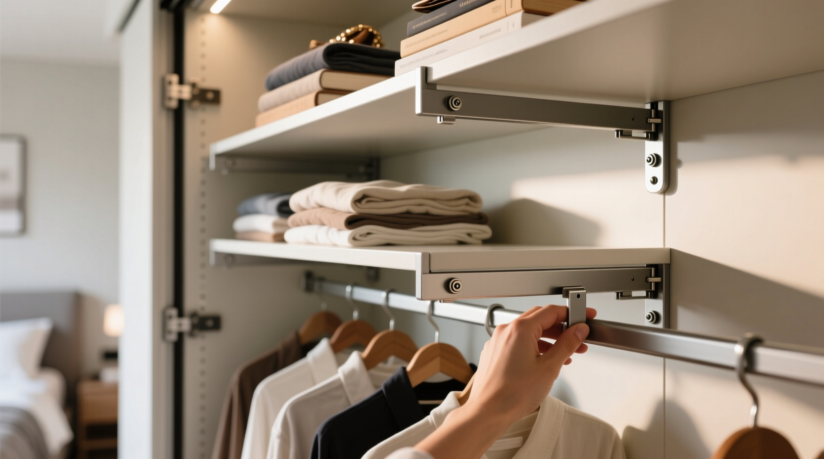 closet organization tips adjustable vs fixed shelf systems