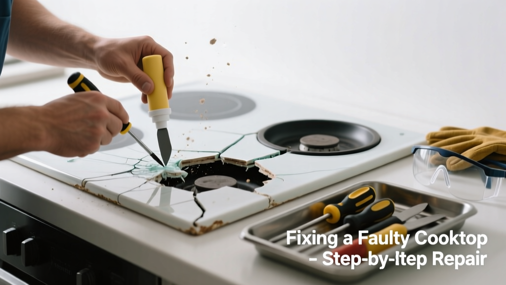 Fix a Cracked Cooktop That’s Not Working Properly