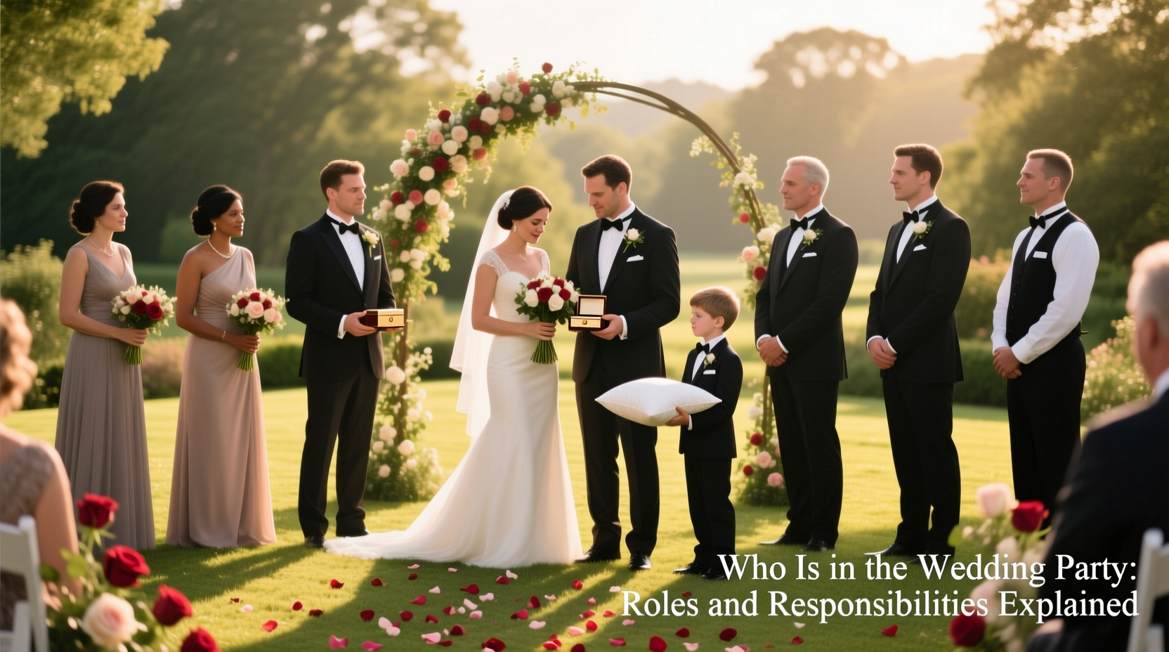 who is in the wedding party