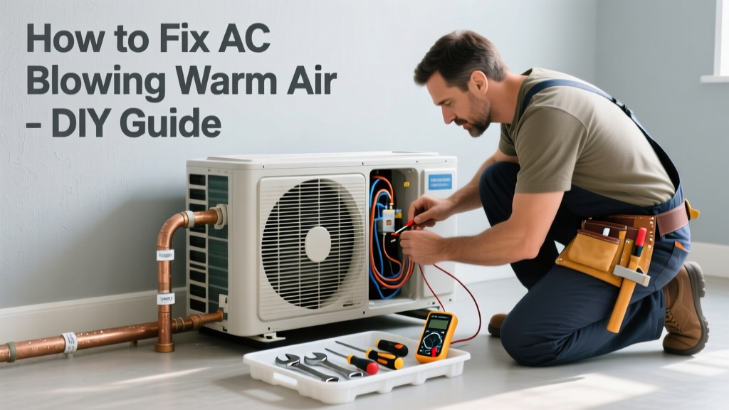 AC Blowing Warm Air? How to Fix It Yourself