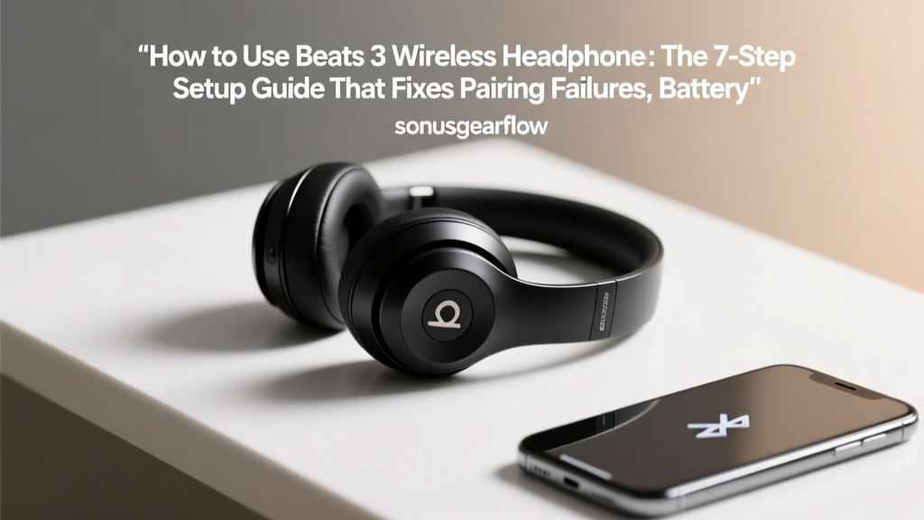 Beats Solo3 Wireless Setup Guide: Fix Pairing & Sound Issues