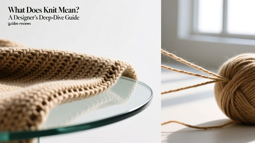 What Does Knit Mean? A Designer’s Deep-Dive Guide