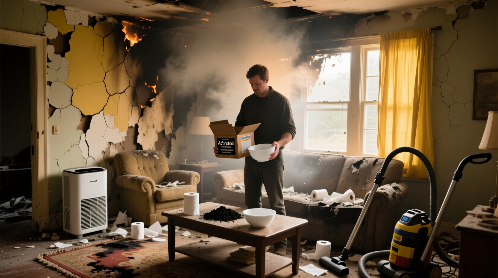 how to get rid of the smell of smoke from your home and