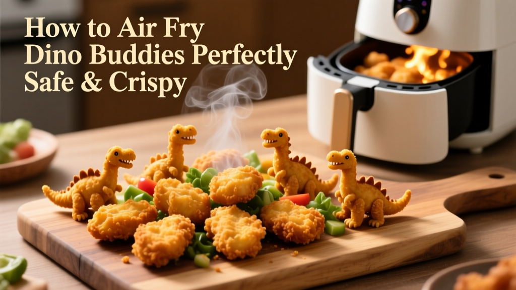 How to Air Fry Dino Buddies Perfectly (Safe & Crispy!)