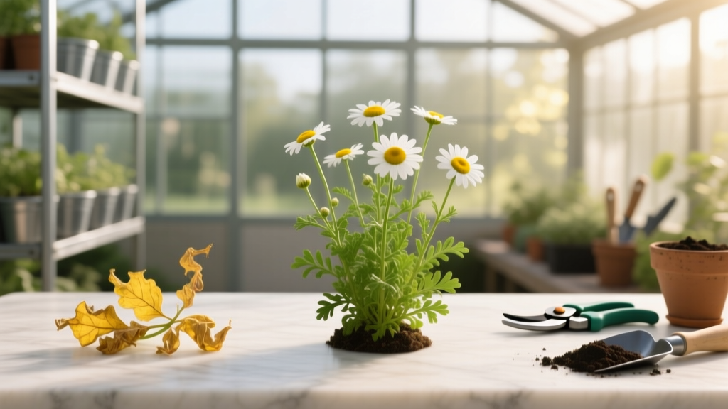 Chamomile Propagation: Fix Yellow Leaves First