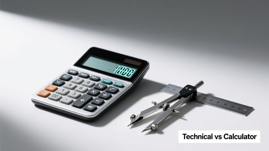 Technical vs Calculator: Understanding the Fundamental Differences in Precision, Purpose, and Practice