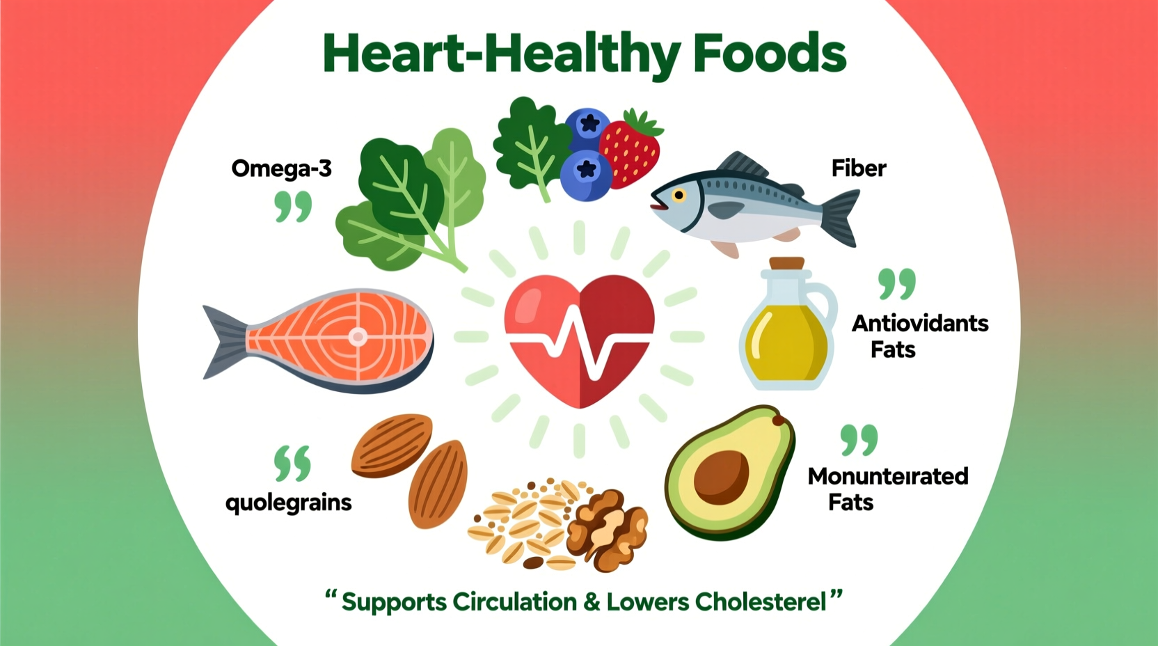 what are heart healthy foods