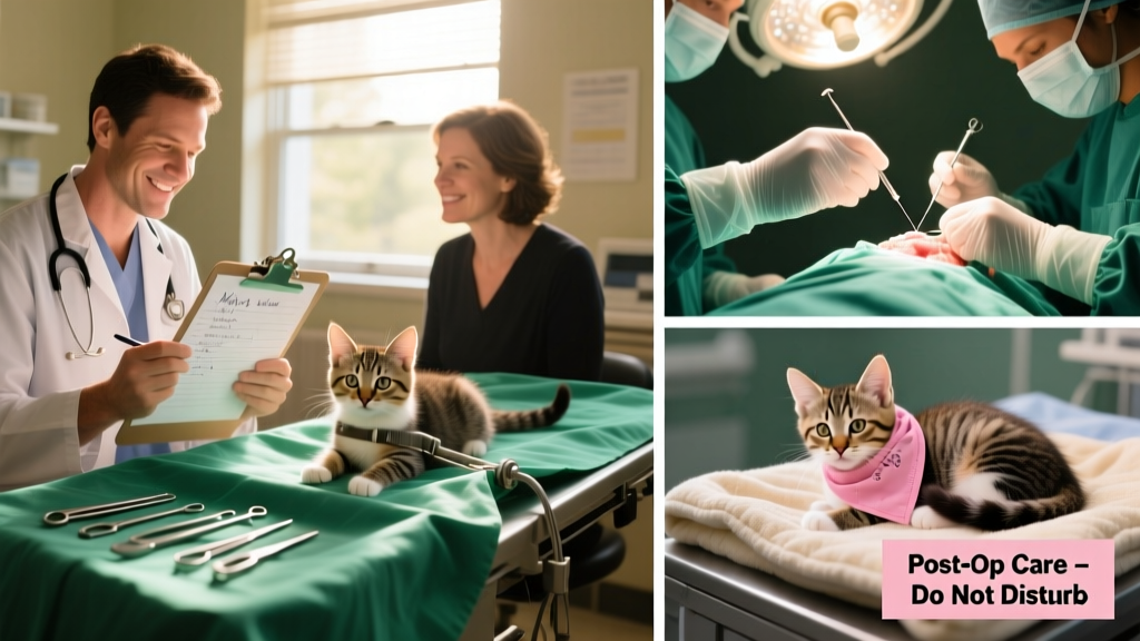 Kitten Spay Surgery: From Scheduling to Recovery