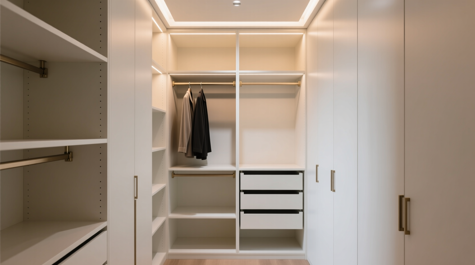 tall closet organization tips