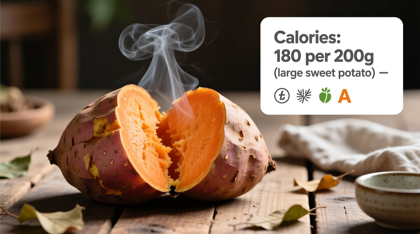 Large Sweet Potato Calories: Exact Count & Nutrition Facts