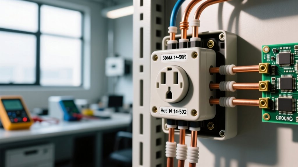 50 Amp Receptacle Wiring: NEMA 14-50R Guide for EV Chargers and Welders