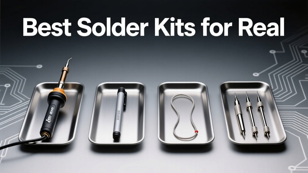 Best Solder Kits for Real-World Electronics Work: Precision, Reliability, and No-Gimmick Reviews