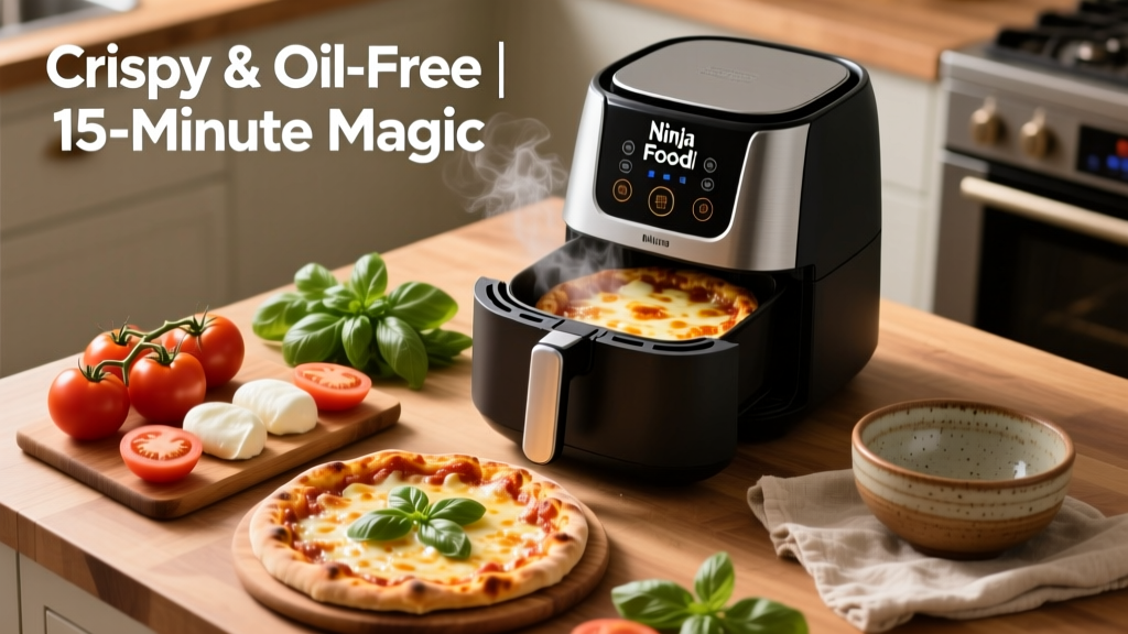 Best Ninja Foodi Pizza Recipe (Crispy, Fast & Oil-Free)