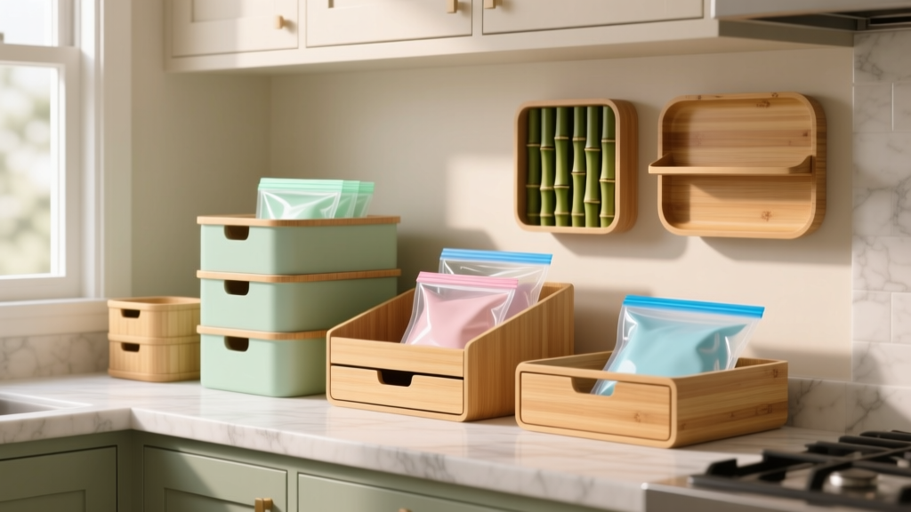 Best Bamboo Organizers for Ziplock Bags