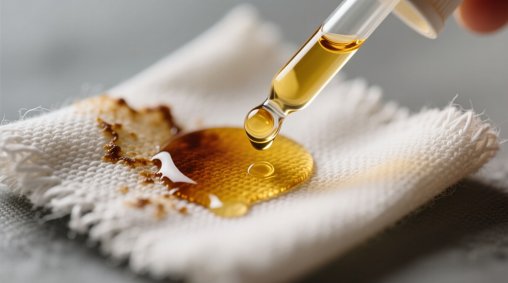 remove vitamin oil stains