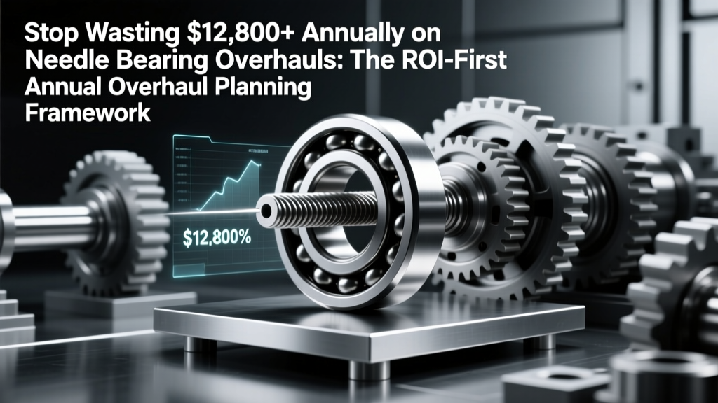 Cut Needle Bearing Overhaul Costs & Downtime 63%