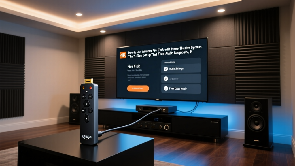 Fire Stick Home Theater Setup: Fix Audio & Video Issues