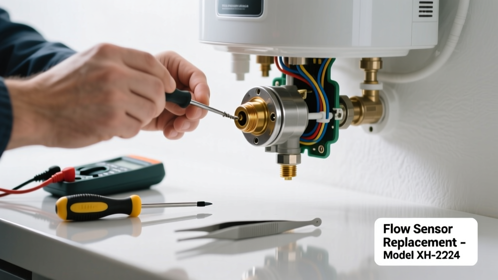 Fixing a Failed Flow Sensor on Kitchen Tankless Water Heater