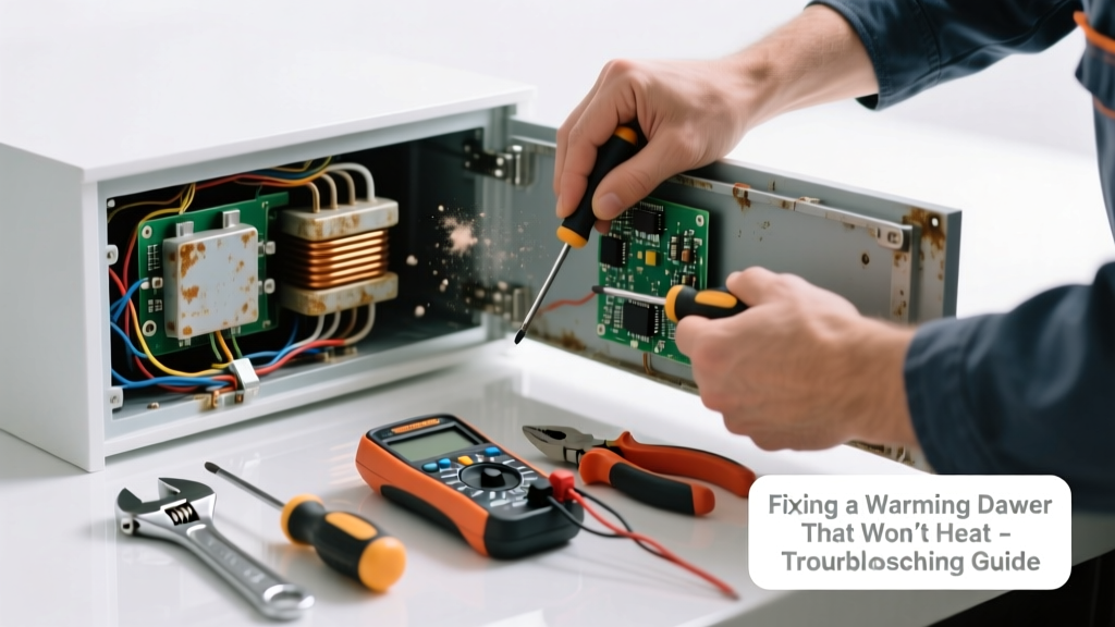 Fixing a Warming Drawer That Won’t Heat & Makes Noise