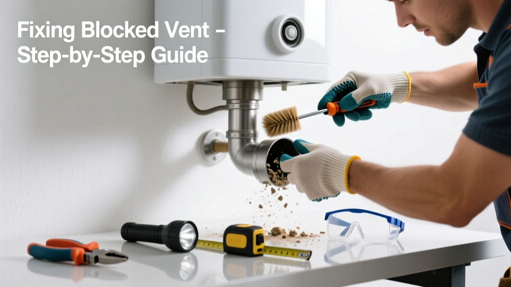 Fixing a Blocked Tankless Water Heater Vent