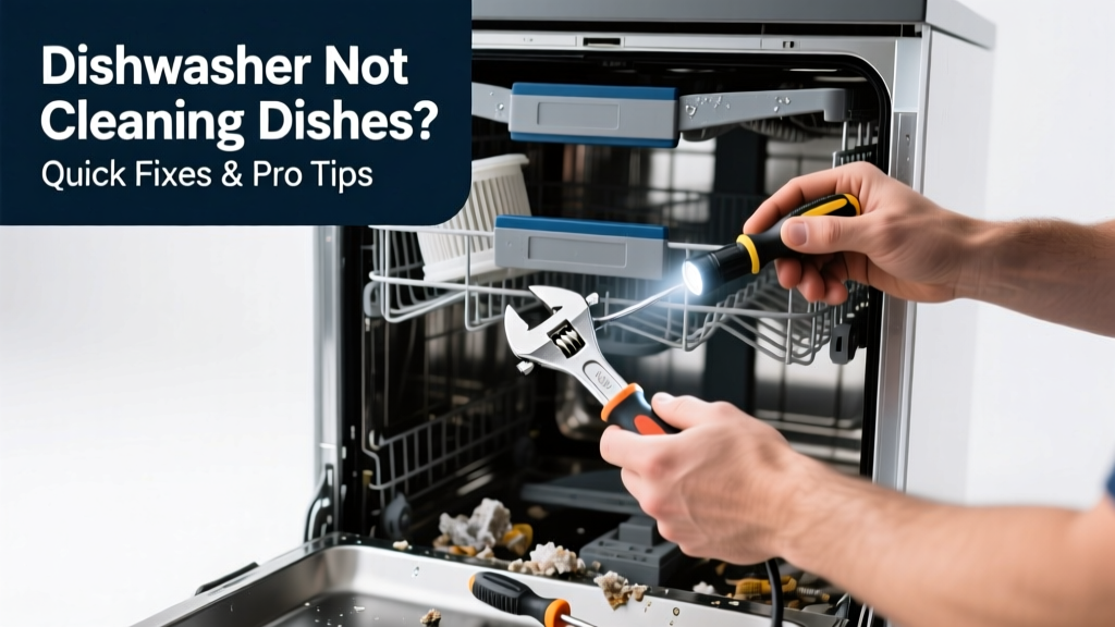Dishwasher Not Cleaning Dishes: Quick Fixes & Pro Tips