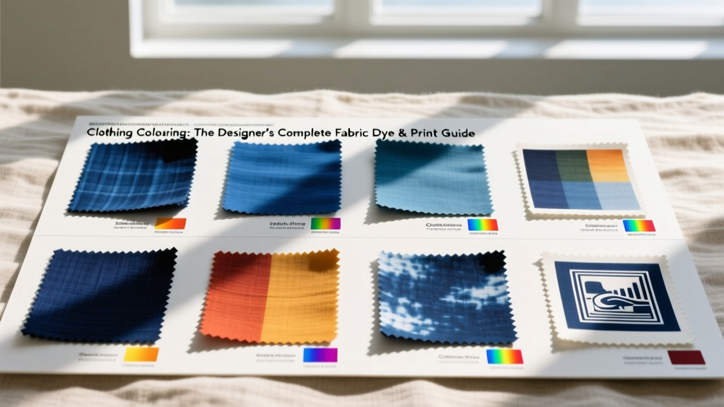 Clothing Colouring: The Designer’s Complete Fabric Dye & Print Guide