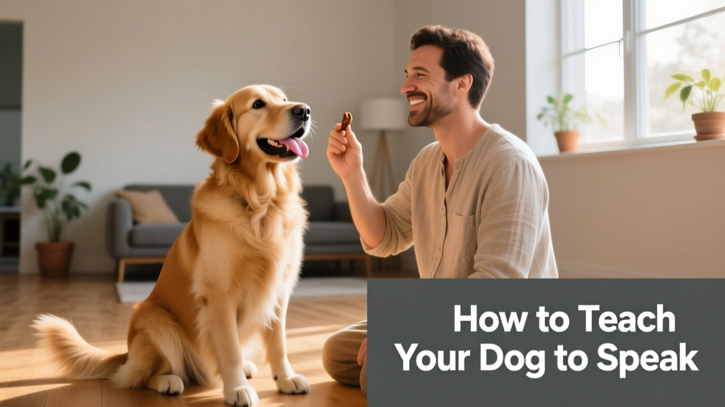 A happy dog sitting attentively beside their owner, looking ready to respond to a command