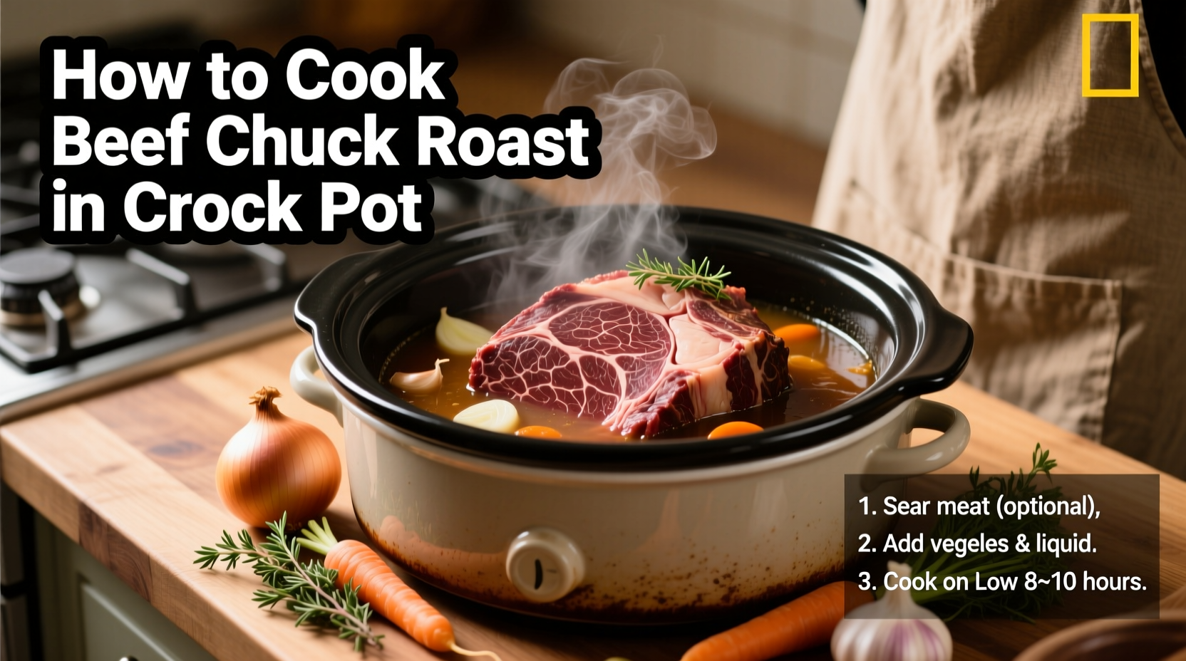how to cook beef chuck roast in crock pot