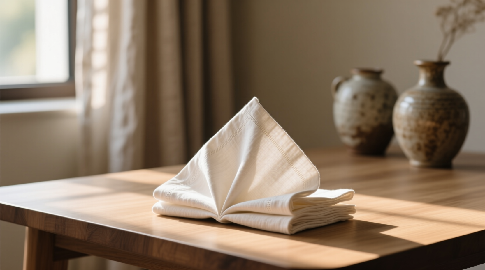 how to restore crisp linen napkins after washing