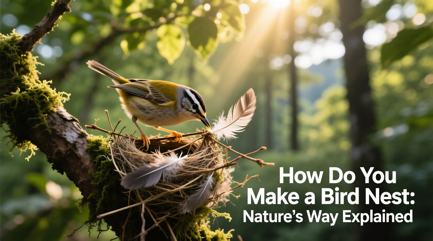 how do you make a bird nest