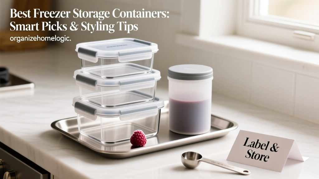 Best Freezer Storage Containers: Smart Picks & Styling Tips