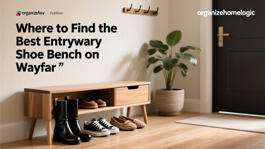Where to Find the Best Entryway Shoe Bench on Wayfair