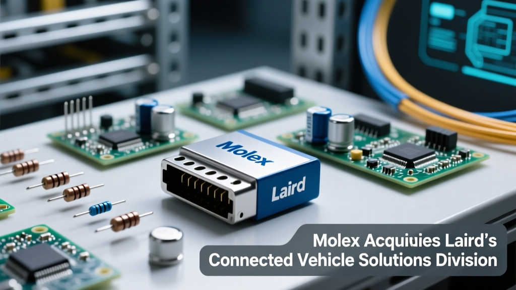 Molex to Acquire Laird Connected Vehicle Solutions Division: Strategic Implications for Automotive Passive Component Design