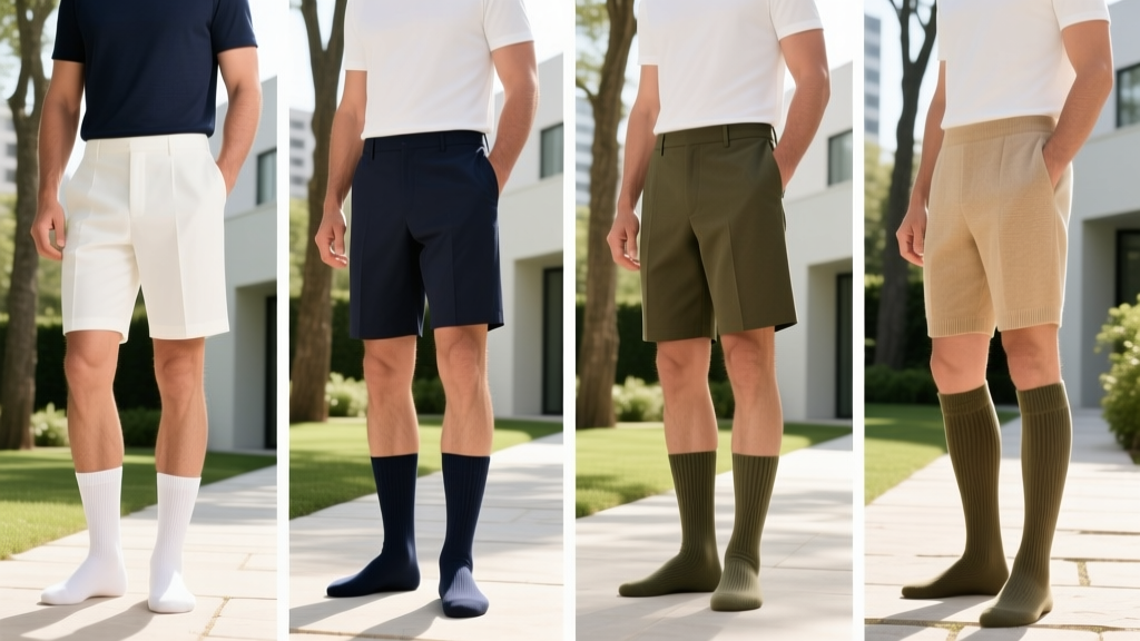 What Length Socks Should Men Wear with Shorts? Style Guide