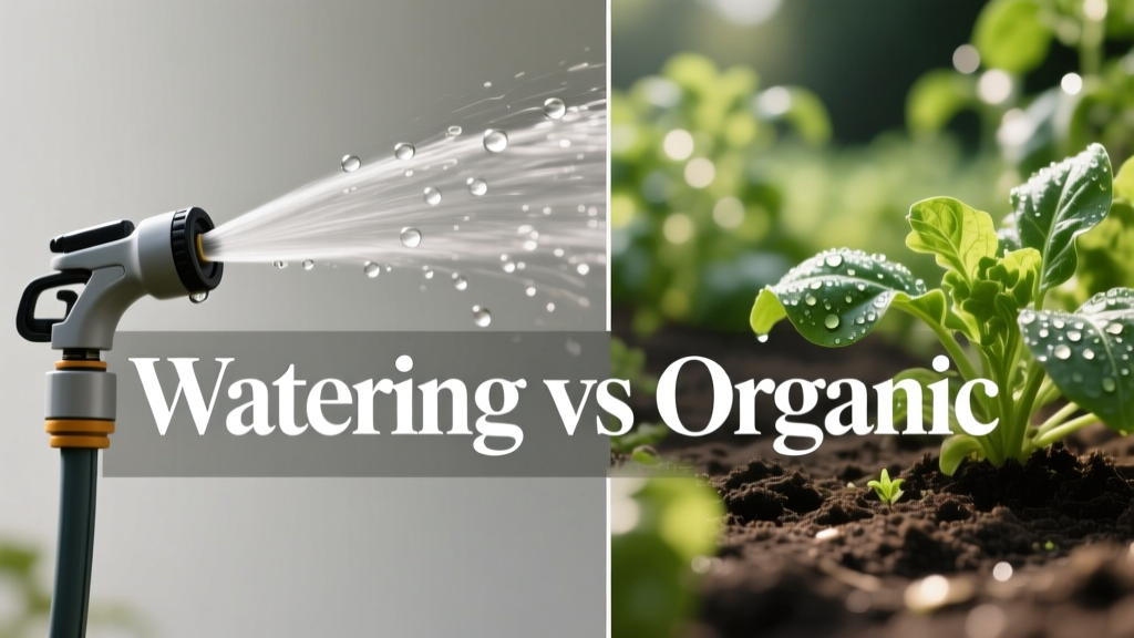 Watering vs Organic: Why Hydration Strategy Trumps Fertilizer Choice for Plant Health