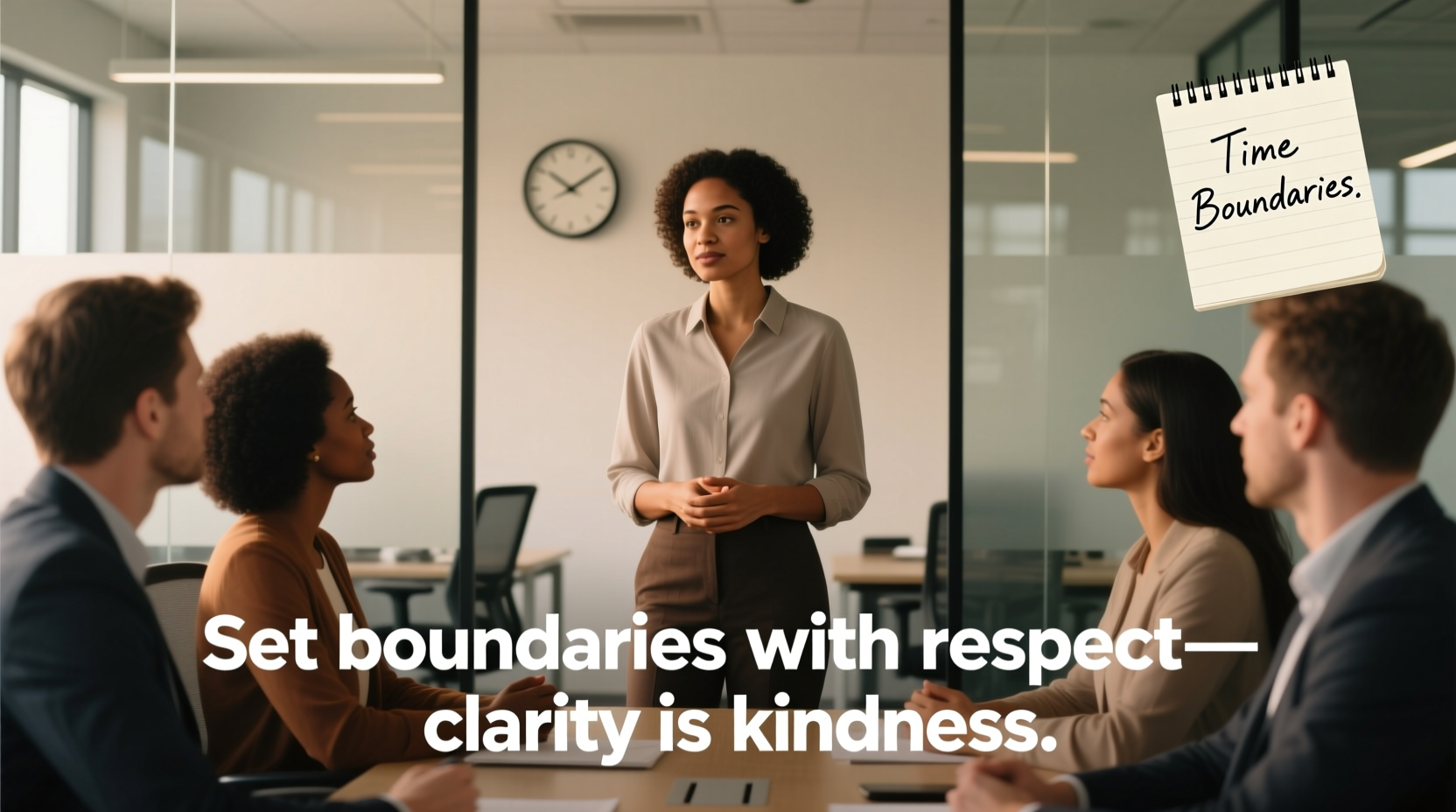 how to set boundaries at work without sounding uncooperative or rude