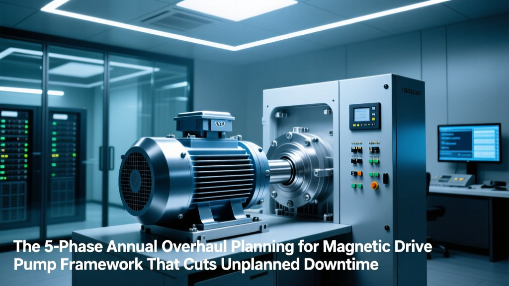 5-Phase Magnetic Drive Pump Overhaul Framework