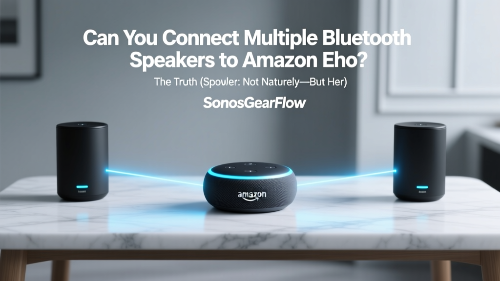 Echo Multi-Speaker Bluetooth: Truth & Workarounds (2026)