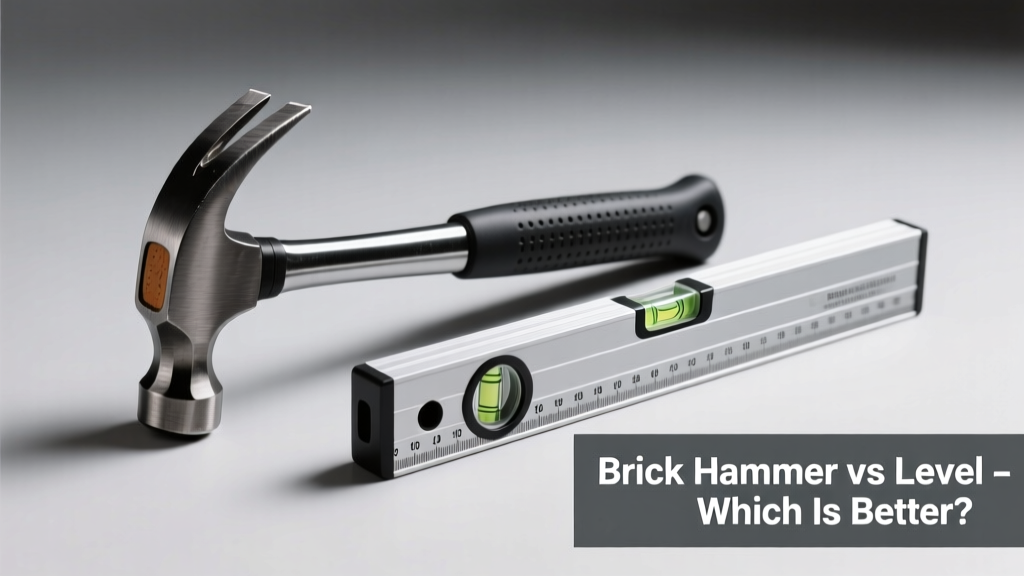 Brick Hammer vs Level Mason: Which Is Better?
