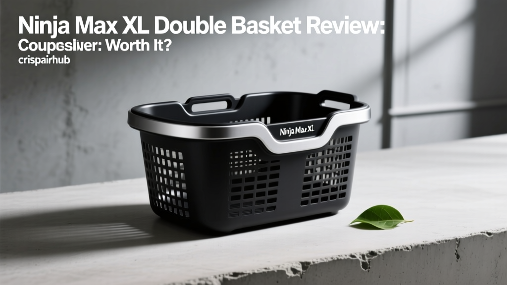 Ninja Max XL Double Basket Review: Worth It?