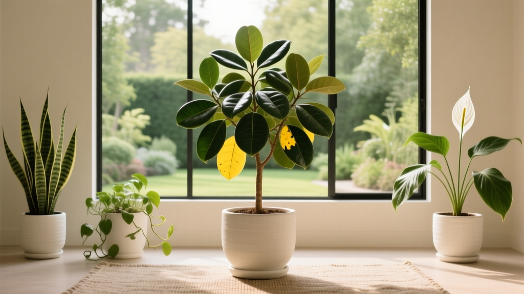 When to Bring Plants Indoors with Yellow Leaves