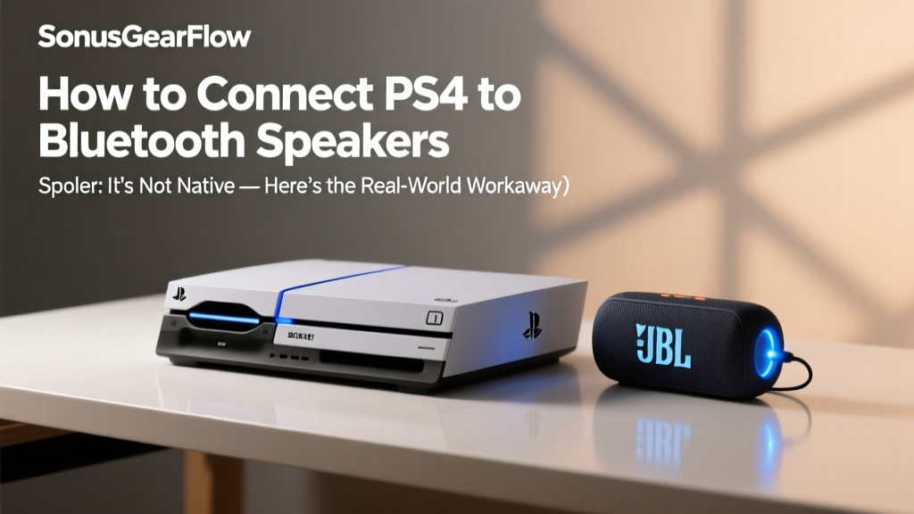 PS4 Bluetooth Speakers: Real-World Workaround (2026)