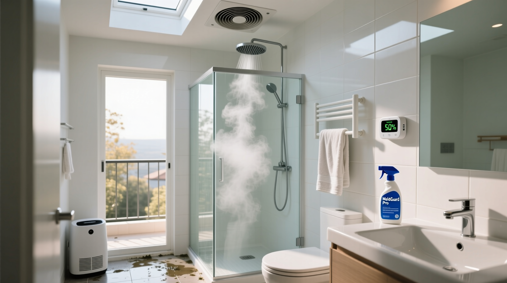 how to prevent mold in bathroom