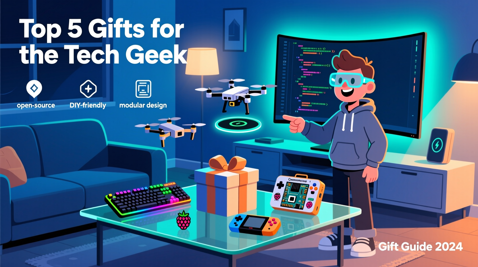 how to choose the perfect christmas gift for a tech geek on your list