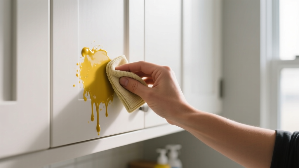 Tested: How to get mustard out of medicine cabinet fast