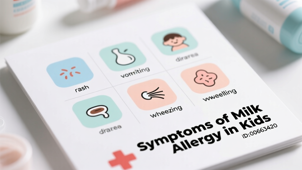 Recognizing Milk Allergy in Children: Early Signs, Diagnostic Steps, and Evidence-Based Management