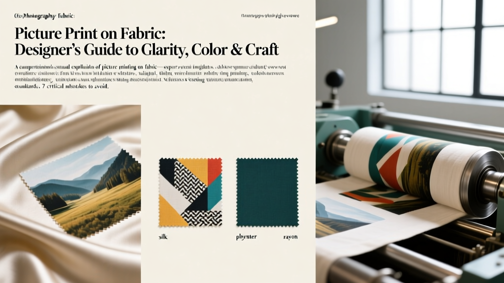 Picture Print on Fabric: Designer’s Guide to Clarity, Color & Craft