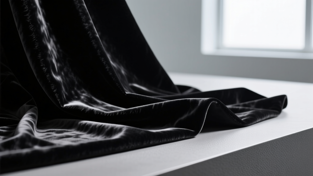 Black Velvet Fabric: Science, Sourcing & Sustainability