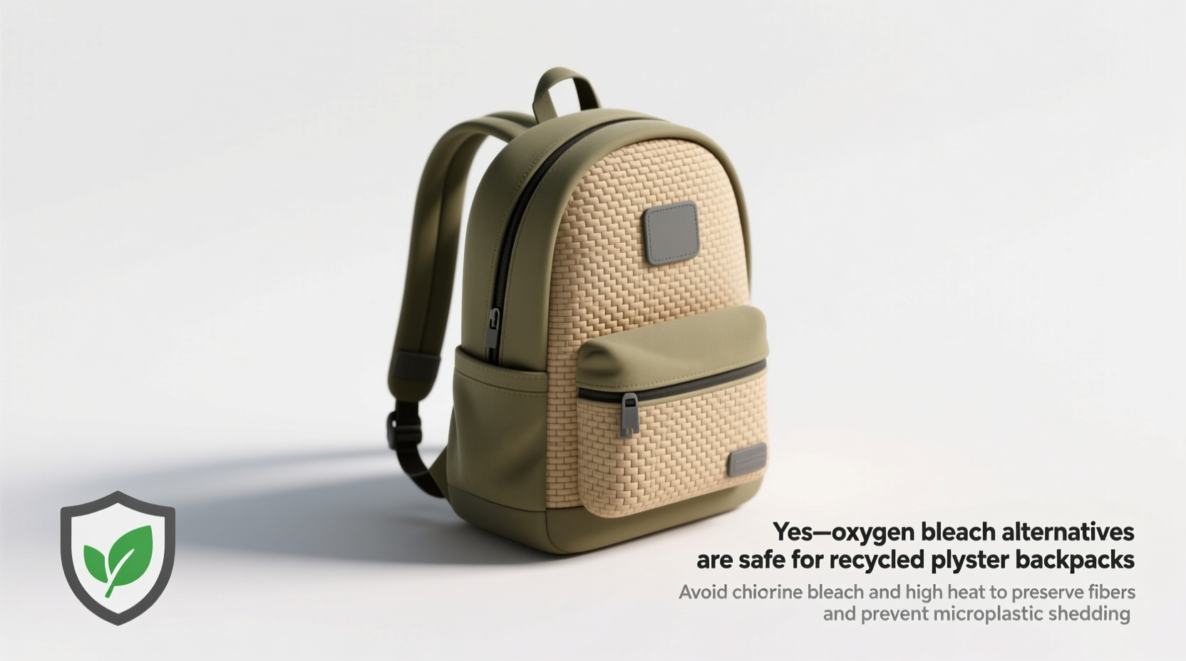 eco friendly cleaning tips for recycled polyester backpacks