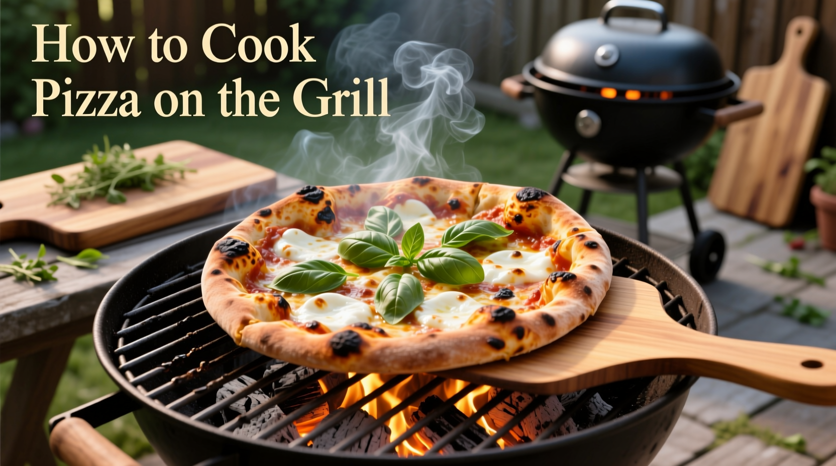 how to cook pizza on the grill